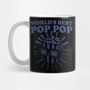 Pop Pop Shirt, Grandpa Shirt, Funny Papa Shirt, Gift For Grandpa, Fathers Day, Funny Shirt For Grandpa, World's Best Pop Pop, Popcorn Mug